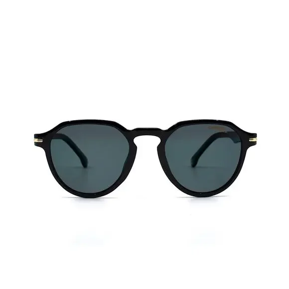 BRAND NEW CARRERA 314/S BLACK GREY POLARIZED AUTHENTIC SUNGLASSES - Picture 3 of 11